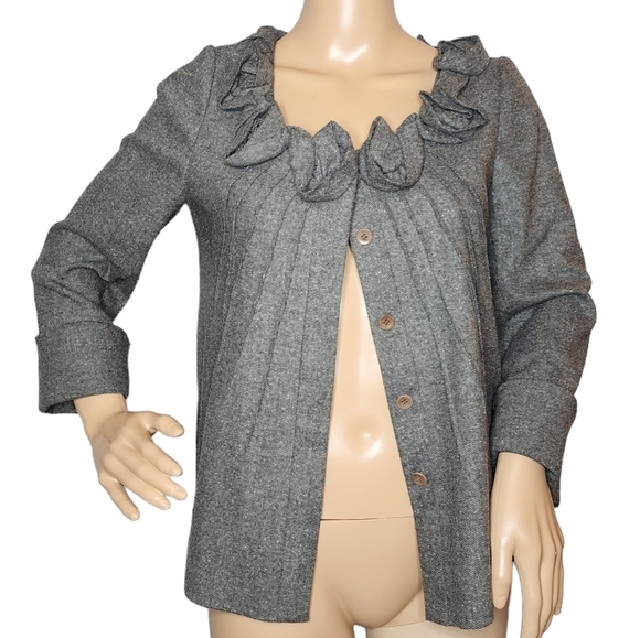 Rebecca Taylor wool/silk blend blazer, jacket. - Picture 9 of 17